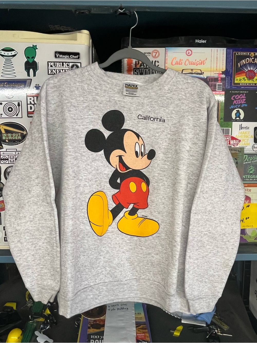 Vintage 90s Disney Mickey Mouse California Sweater